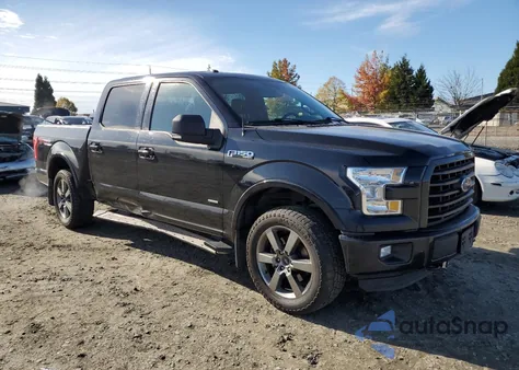 2016 Ford F150 Supercrew из США, поврежденный, VIN 1FTEW1EGXGKE48003